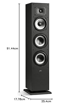 スピーカー・ウーファー Polk Monitor XT60 Polk Audio Monitor XT60 Floor Standing Loudspeakers – Pair